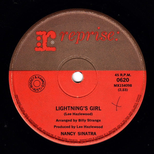 Nancy Sinatra : Lightning's Girl (7", Single)