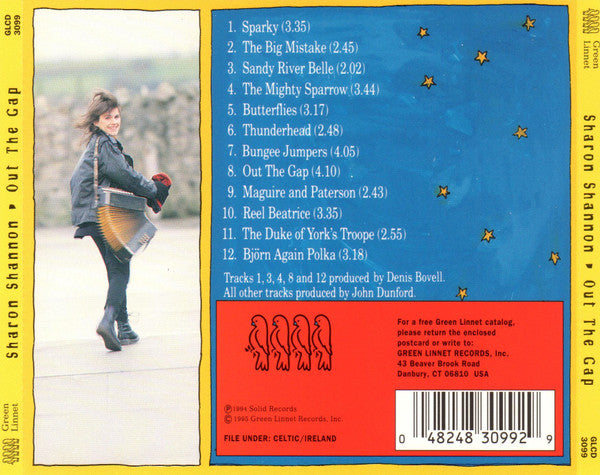 Sharon Shannon : Out The Gap (CD, Album)