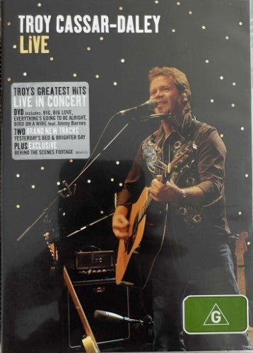 Troy Cassar-Daley : Live (DVD-V, PAL)