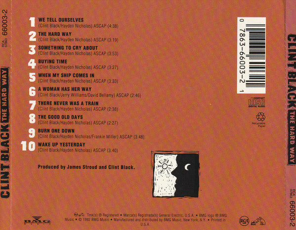 Clint Black : The Hard Way (CD, Album)
