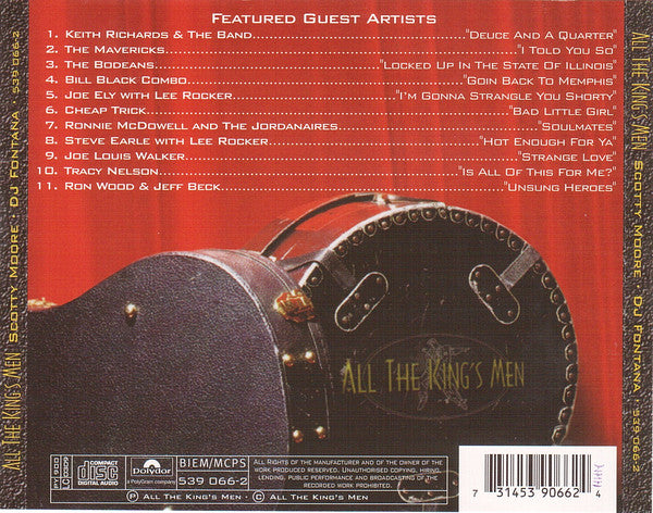 Scotty Moore • DJ Fontana* : All The King's Men (CD, Album)