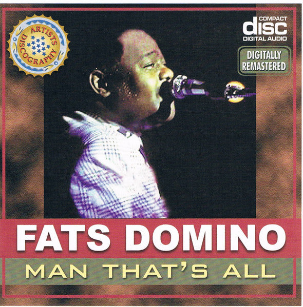 Fats Domino : Man That's All (CD, Comp, RM)