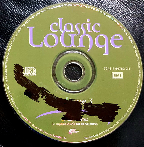 Various : Classic Lounge Volume 3 (CD, Comp)