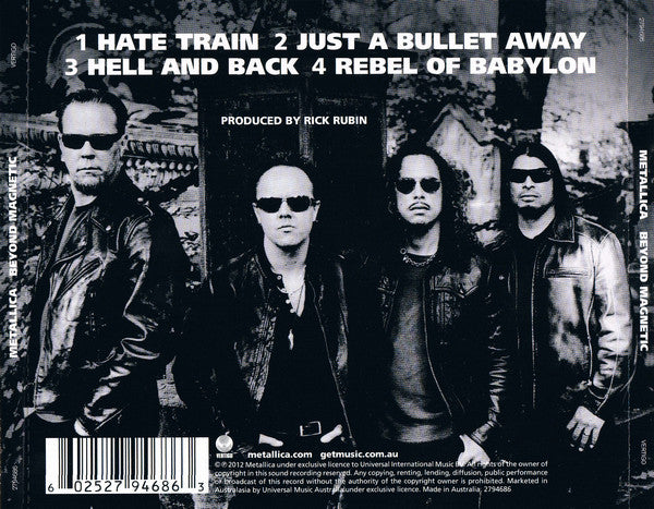 Metallica : Beyond Magnetic (CD, EP)