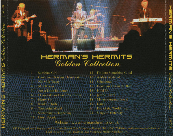 Herman's Hermits : Golden Collection (CD, Comp)