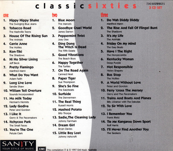 Various : Classic 60s (3xCD, Comp)