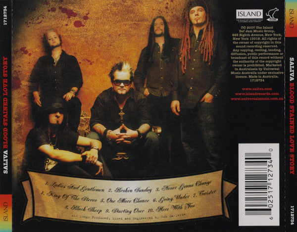 Saliva : Blood Stained Love Story (CD, Album)