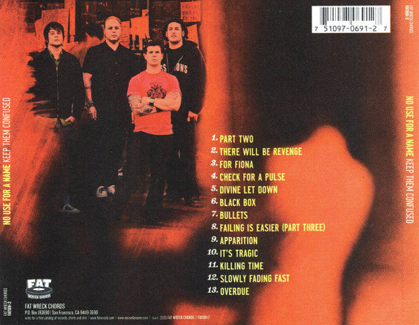No Use For A Name : Keep Them Confused (CD, Album)