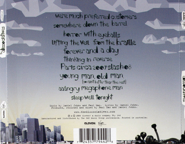 The Dissociatives : The Dissociatives (CD, Album)