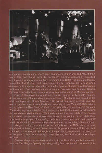 Charles Mingus : Live At Montreux 1975 (DVD-V, Multichannel, PAL, DTS)