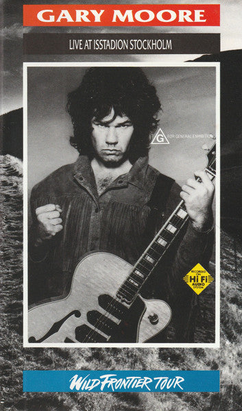 Gary Moore : Wild Frontier Tour: Live At Isstadion Stockholm (VHS, PAL)