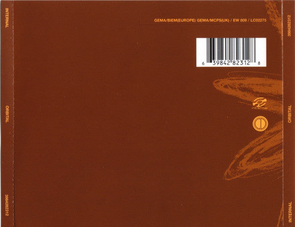 Orbital : Orbital (CD, Album, RE)