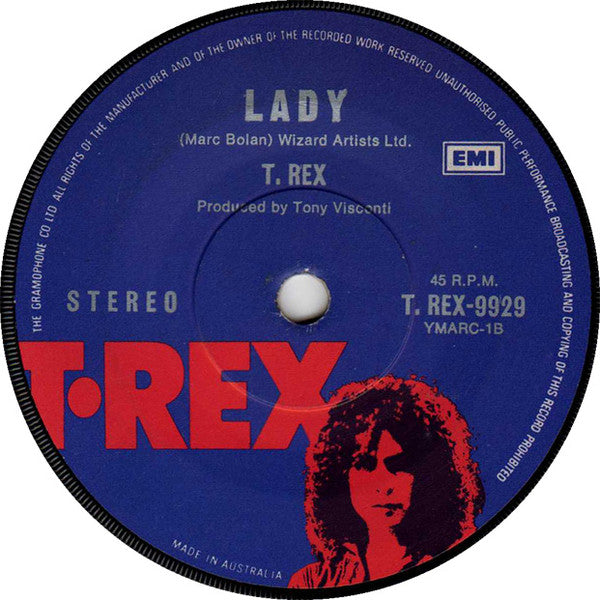 T•Rex* : Metal Guru (7", Single)