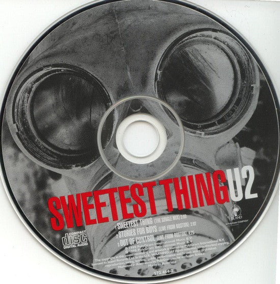 U2 : Sweetest Thing (CD, Single)