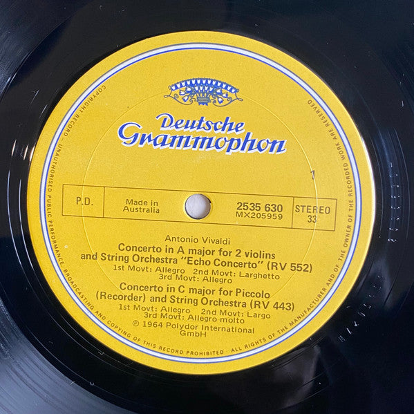 Antonio Vivaldi : Gala Concert In Venice (LP, Comp)