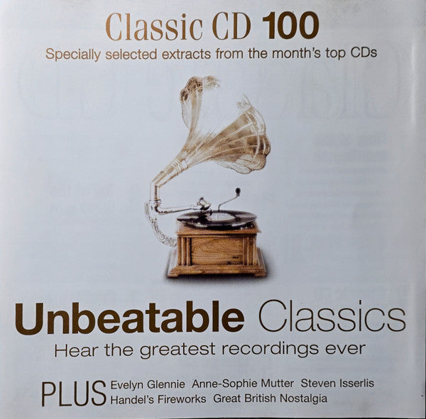 Various : Classic CD 100 - The Greatest Classics Ever • Evelyn Glennie (CD, Comp)