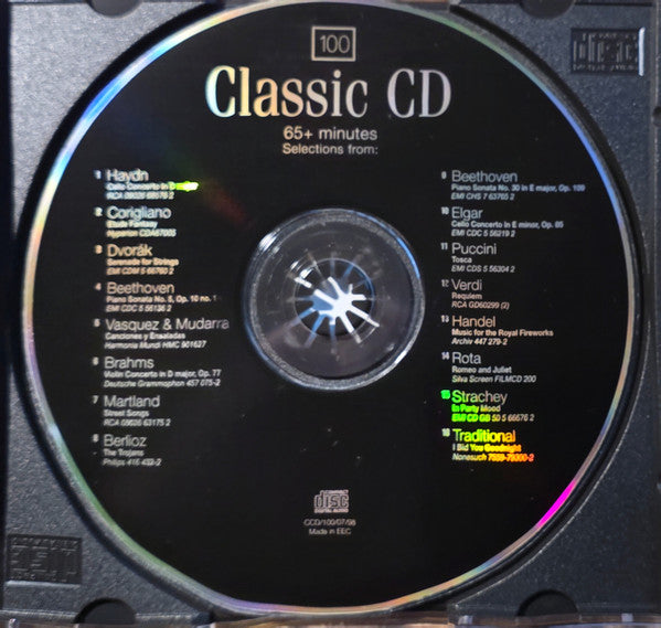 Various : Classic CD 100 - The Greatest Classics Ever • Evelyn Glennie (CD, Comp)