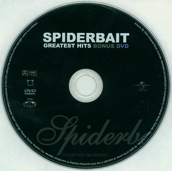 Spiderbait : Greatest Hits (CD, Comp + DVD-V, Comp, Ltd, PAL, Reg)