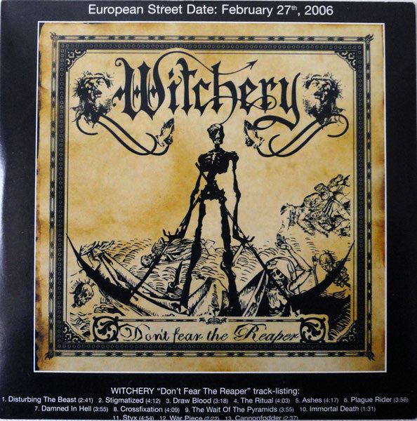 Witchery : Don't Fear The Reaper (CD, Album, Promo)