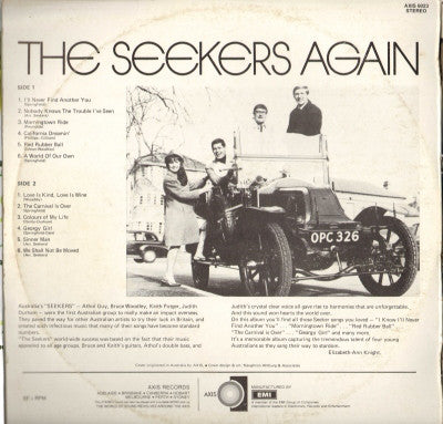 The Seekers : The Seekers Again (LP, Comp)
