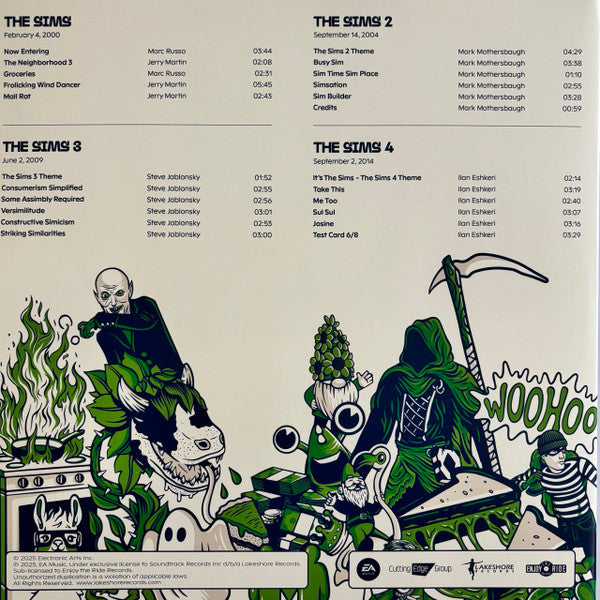 Various : The Sims 25 (2xLP, Comp, Ltd, Met)