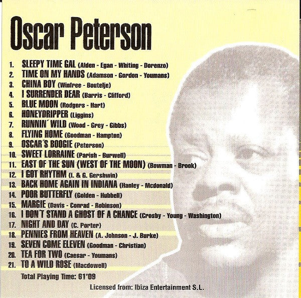 Oscar Peterson : Oscar Peterson (CD, Comp, Sli)