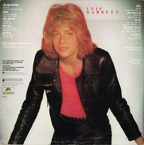 Leif Garrett : Feel The Need (LP, Album)