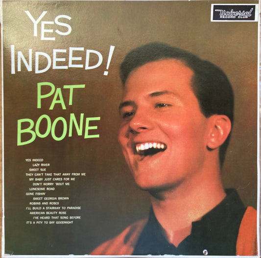 Pat Boone : Yes Indeed! (LP, Club, RE)
