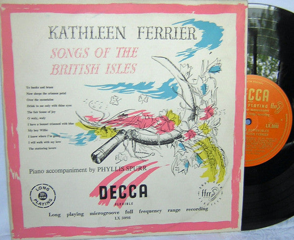 Kathleen Ferrier : Songs Of The British Isles (10", Mono)