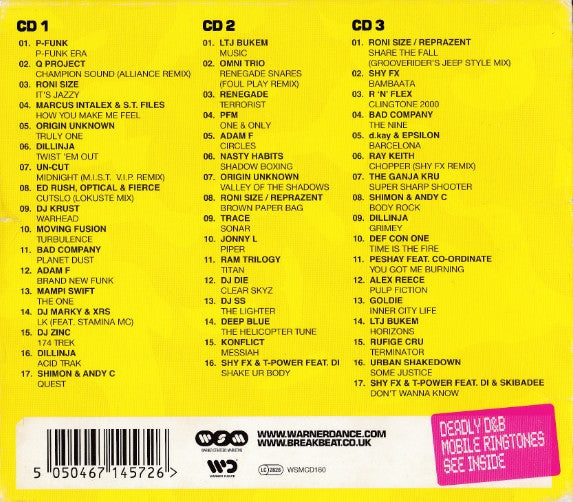 DJ Randall* : Drum&BassArena (3xCD, Mixed + Box)