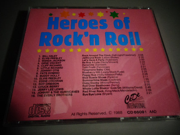 Various : Heroes Of Rock'n Roll (CD, Comp)