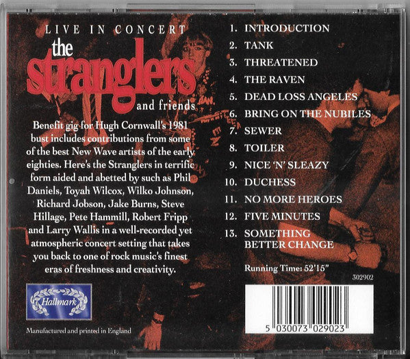 The Stranglers And Friends : Live In Concert (CD, Album)