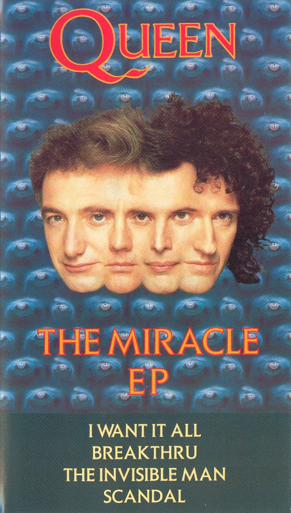 Queen : The Miracle EP (VHS, EP, PAL)