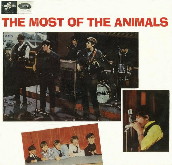 The Animals : The Most Of The Animals (LP, Comp, Mono)