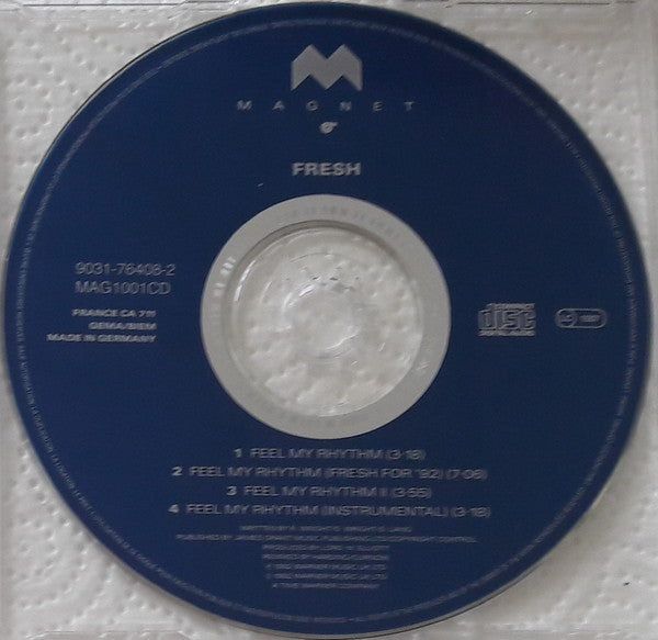 Fresh (9) : Feel My Rhythm (CD, Single)