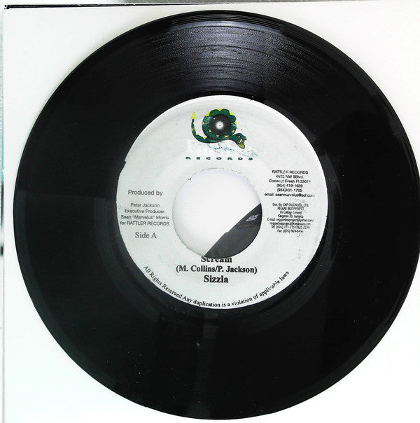 Sizzla / Christopher (7) : Scream / Trusted (7")