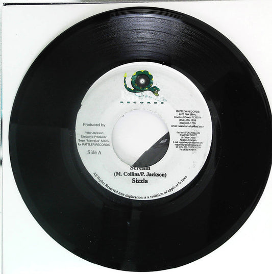 Sizzla / Christopher (7) : Scream / Trusted (7")