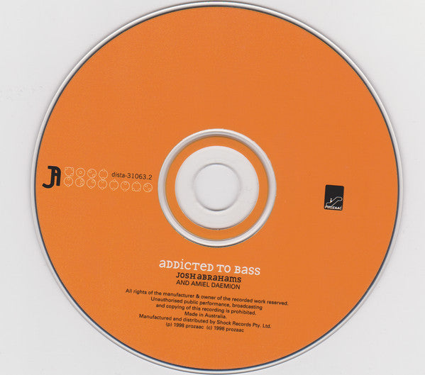 Josh Abrahams And Amiel Daemion* : Addicted To Bass (CD, Single)