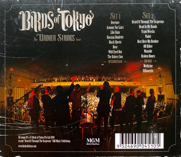 Birds Of Tokyo : The Broken Strings Tour (2xCD, Album, Liv)