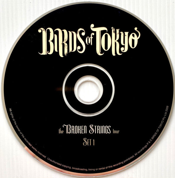 Birds Of Tokyo : The Broken Strings Tour (2xCD, Album, Liv)