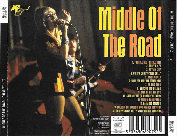 Middle Of The Road : Greatest Hits (CD, Comp)