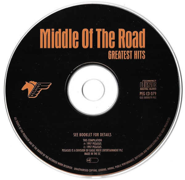 Middle Of The Road : Greatest Hits (CD, Comp)