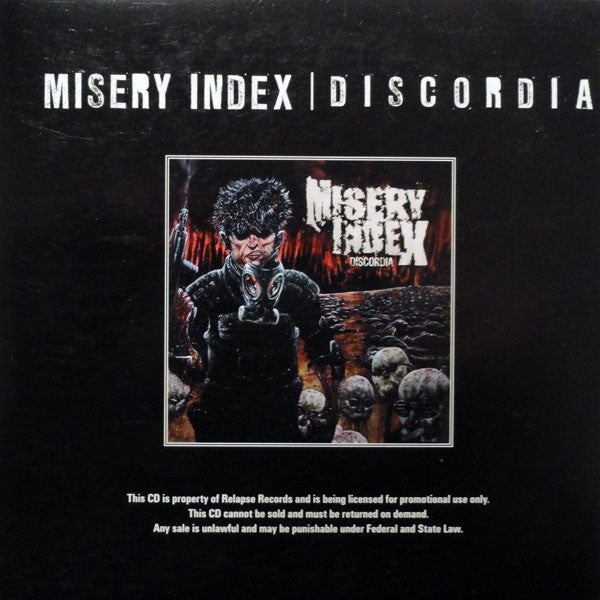 Misery Index : Discordia (CD, Album, Promo)
