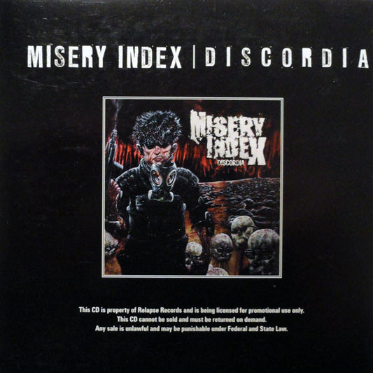 Misery Index : Discordia (CD, Album, Promo)