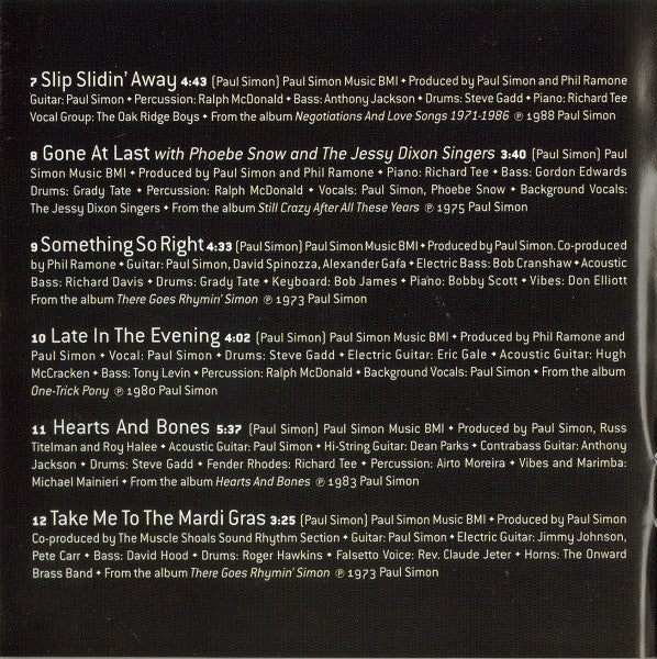 Paul Simon : The Essential Paul Simon (2xCD, Comp)