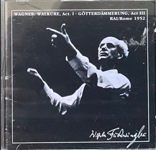 Richard Wagner, Wilhelm Furtwängler : Walküre, Act I - Götterdämmerung, Act III (CD)