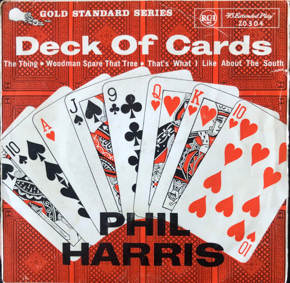 Phil Harris : Deck Of Cards (7", EP, Mono)