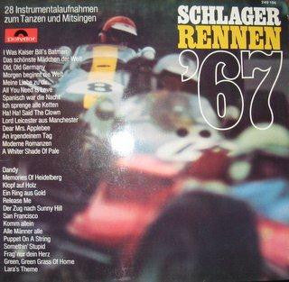 Orchester Pete Danby : Schlager Rennen '67 (LP, Mixed)
