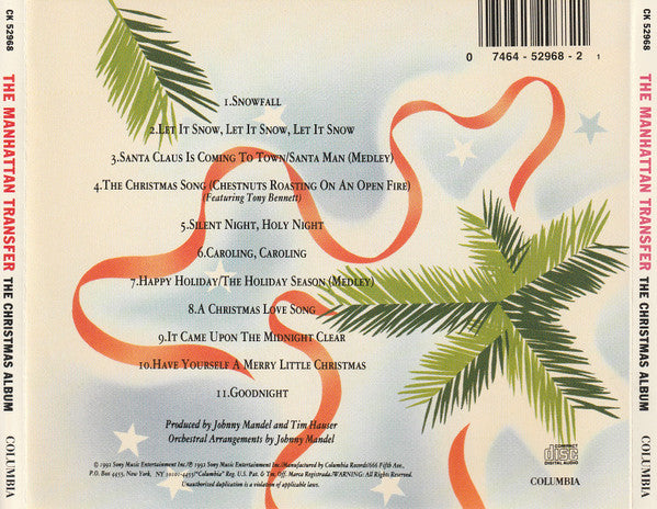 The Manhattan Transfer : The Christmas Album (CD, Album)