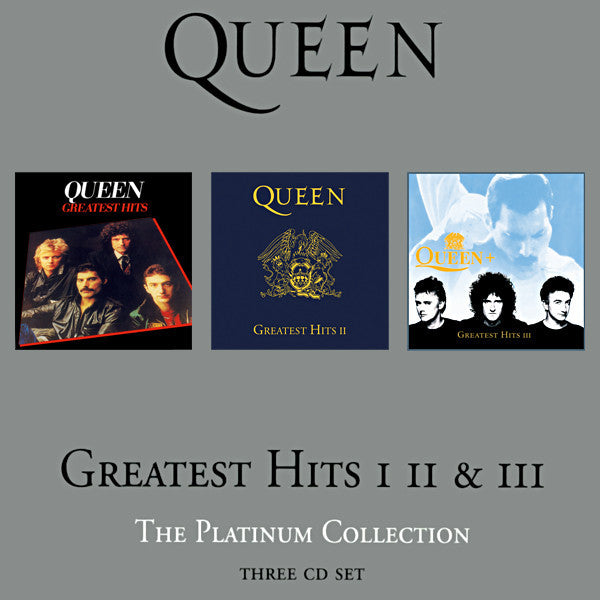 Queen : Greatest Hits I II & III (The Platinum Collection) (3xCD, Comp)